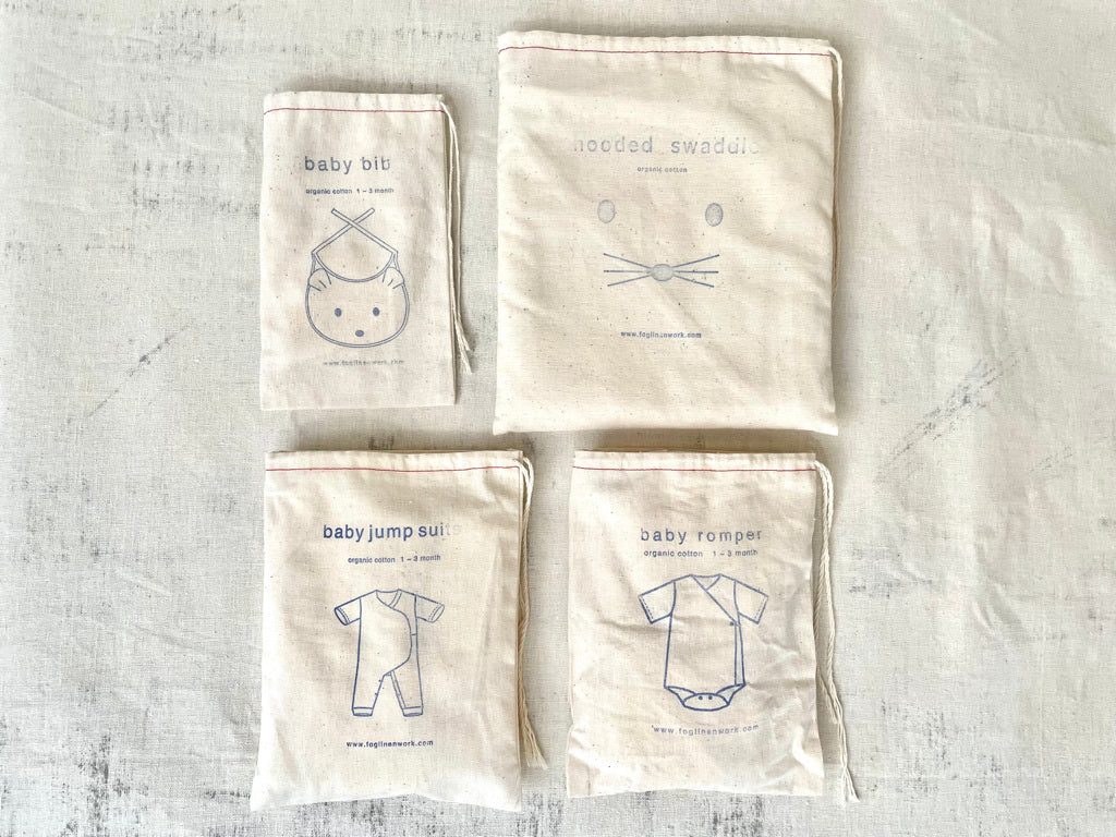 Organic Cotton Hooded Swaddle