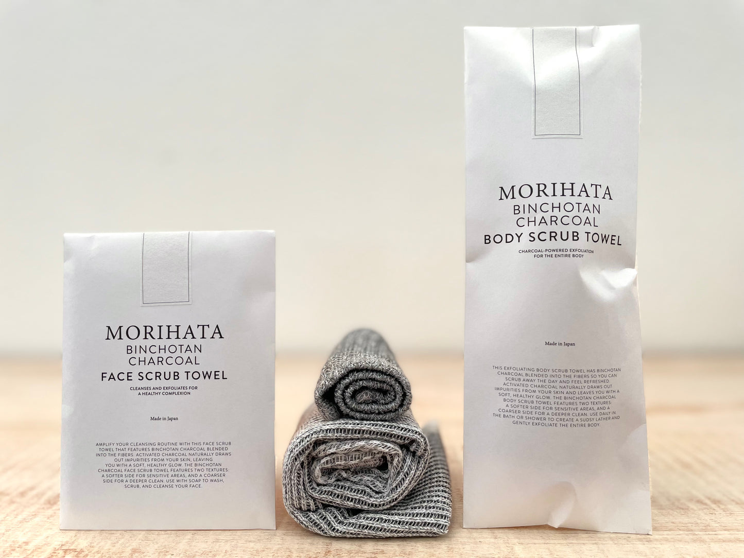 Binchotan Face Scrub Towel