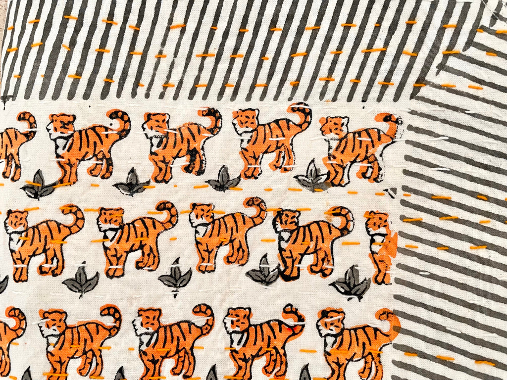 Tiger Baby Quilt