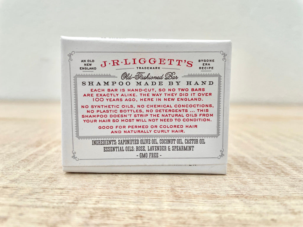 JR Liggett Bar Shampoo