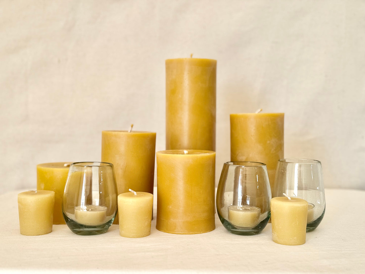 Beeswax Votive Candle