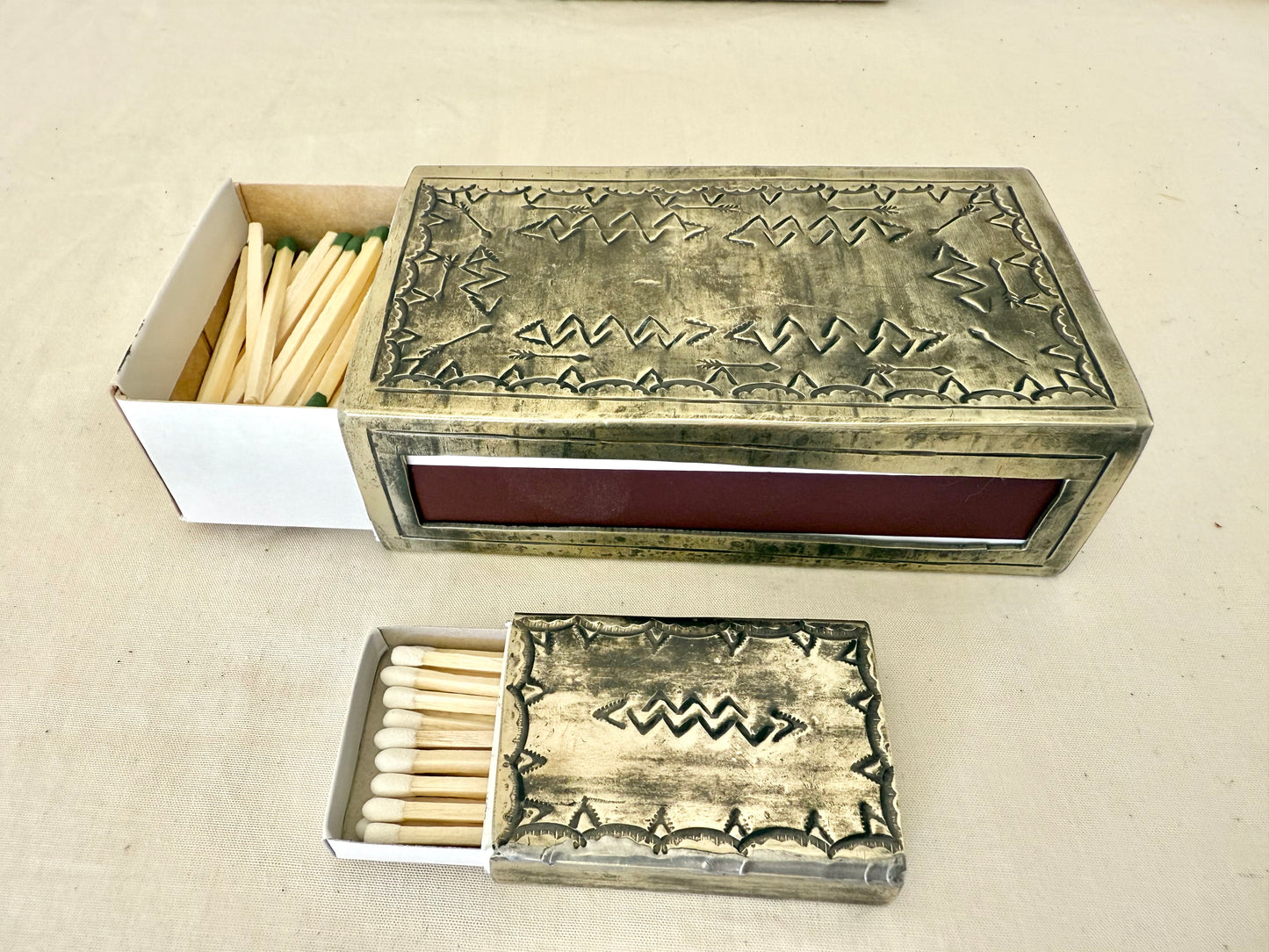 Sterling Silver Matchbox Cover