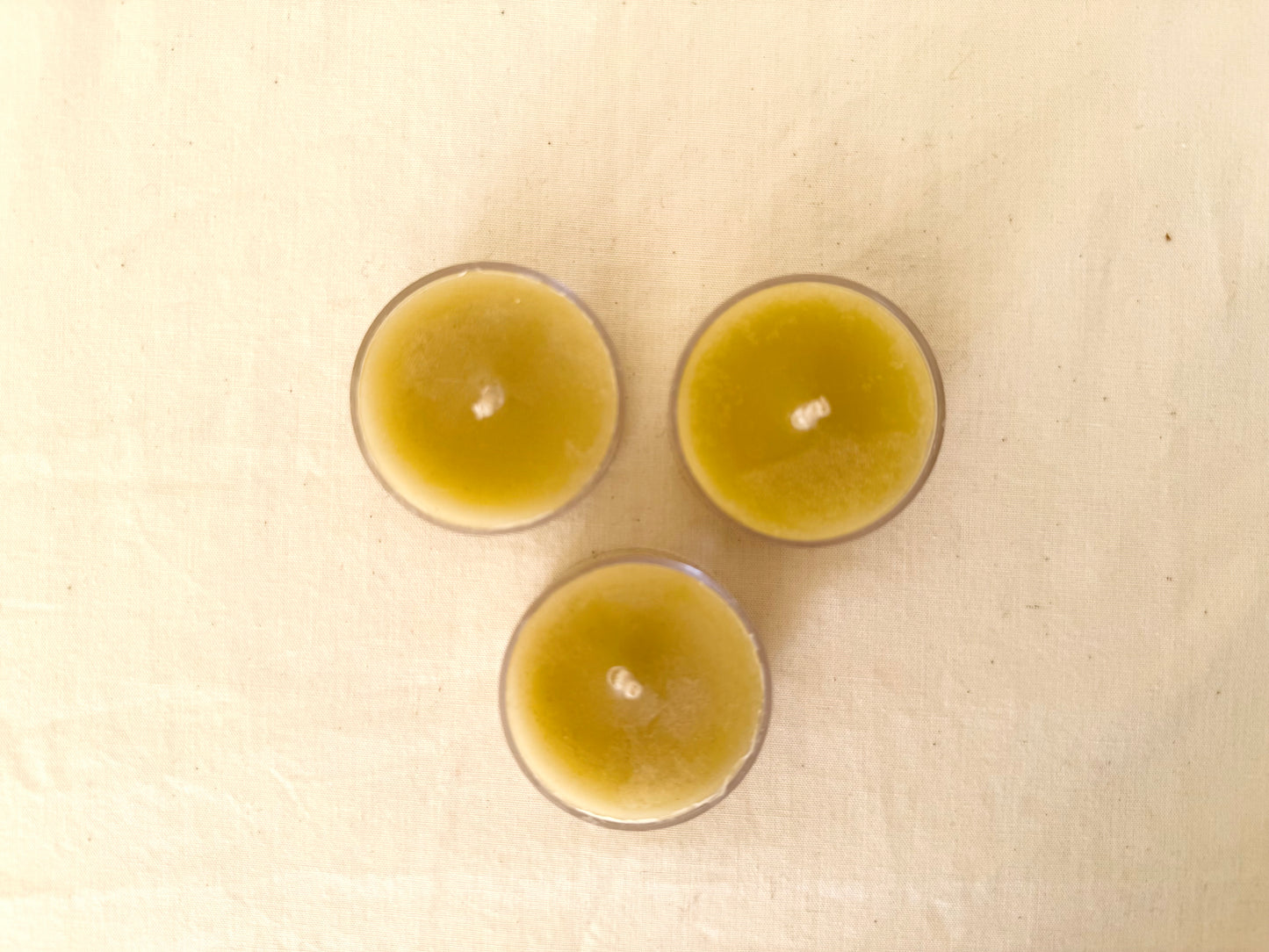Beeswax Tea Light Candle