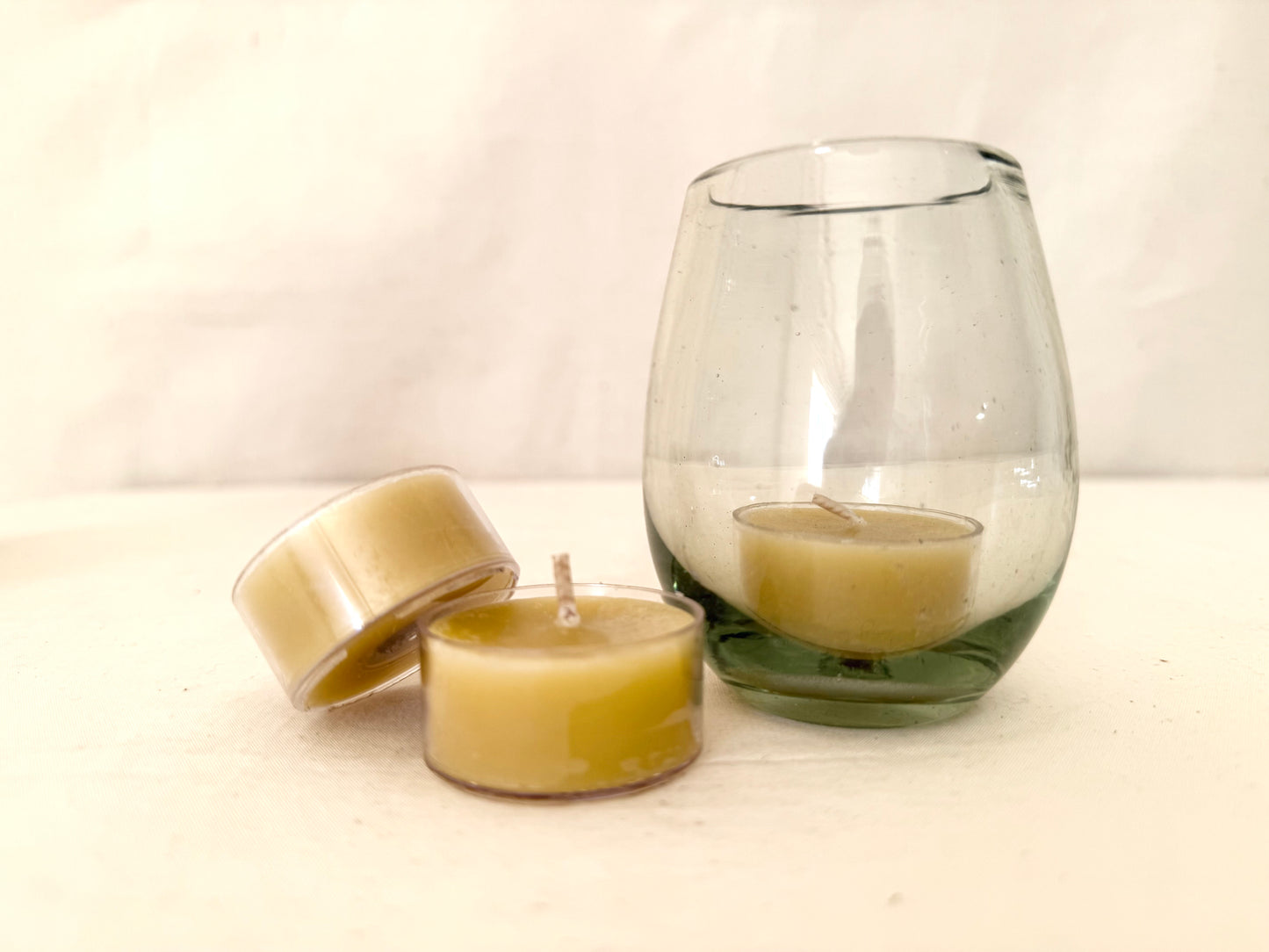 Beeswax Tea Light Candle