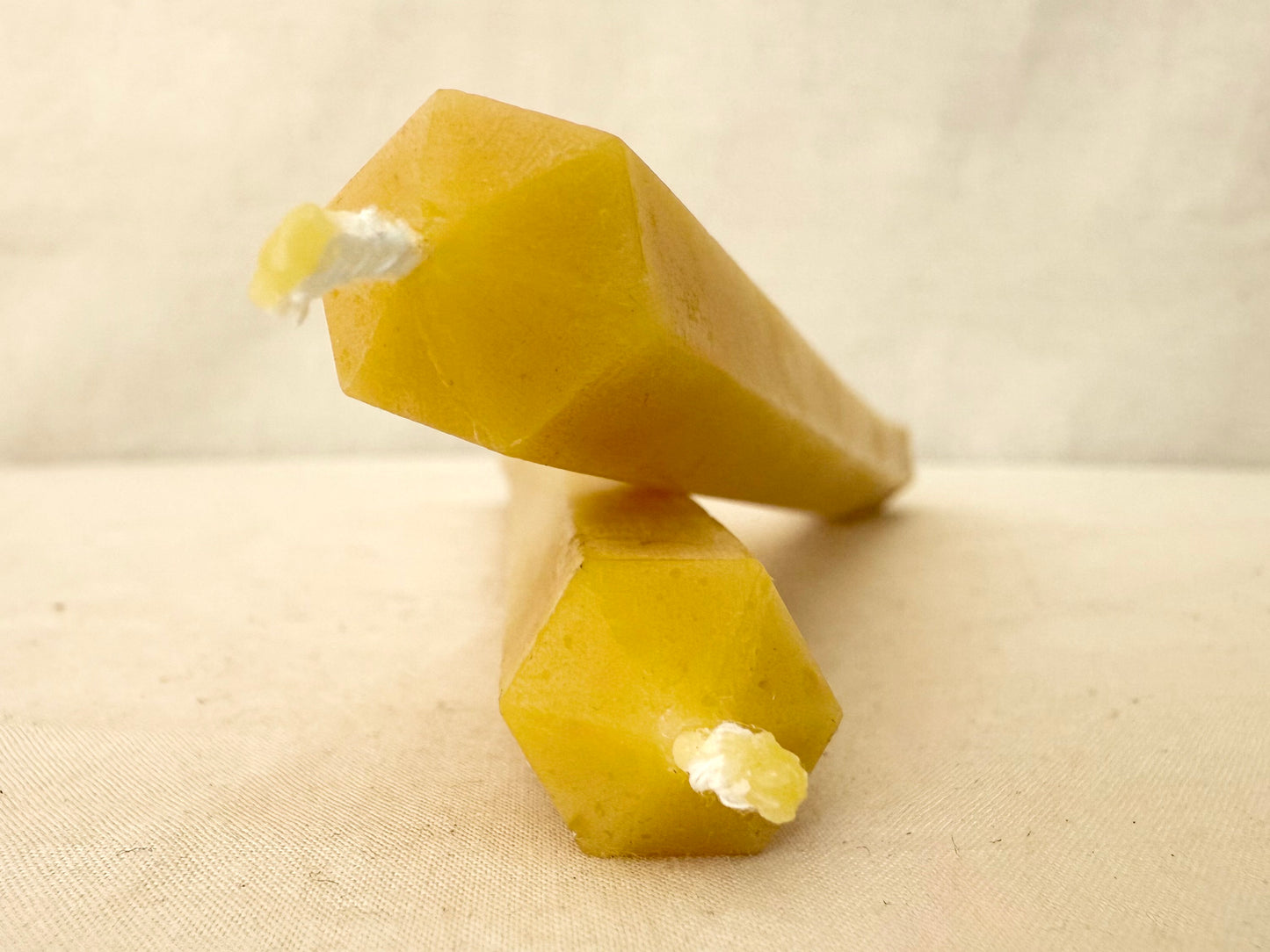 Beeswax Hexagon Tapers