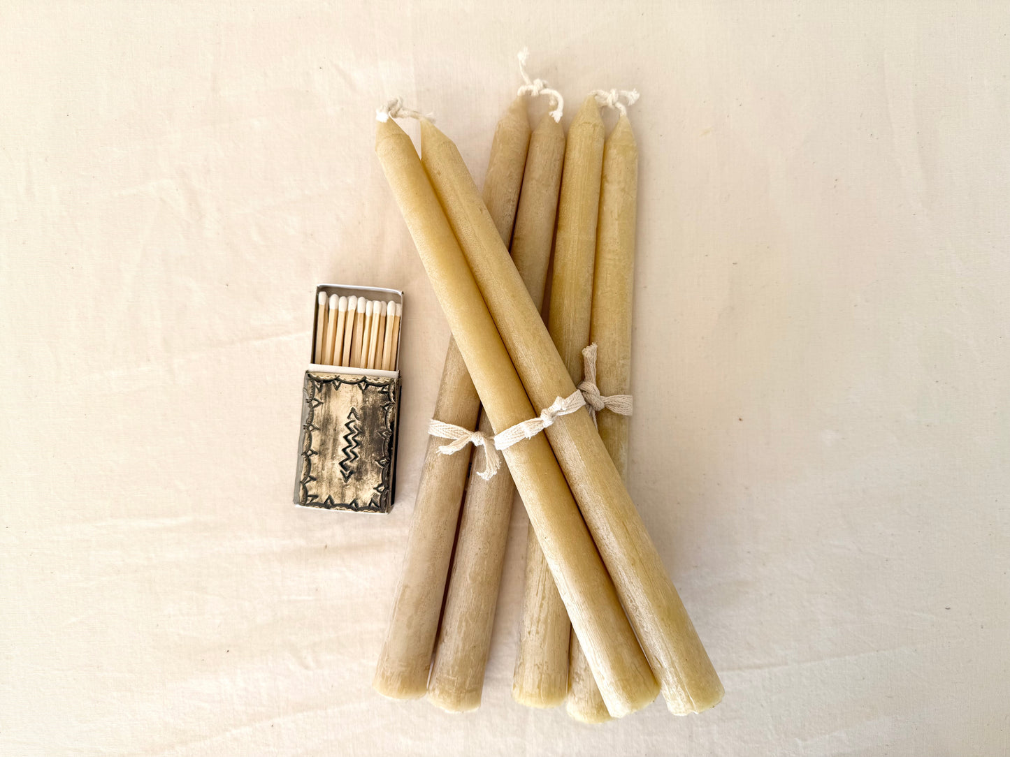 Beeswax Tapers
