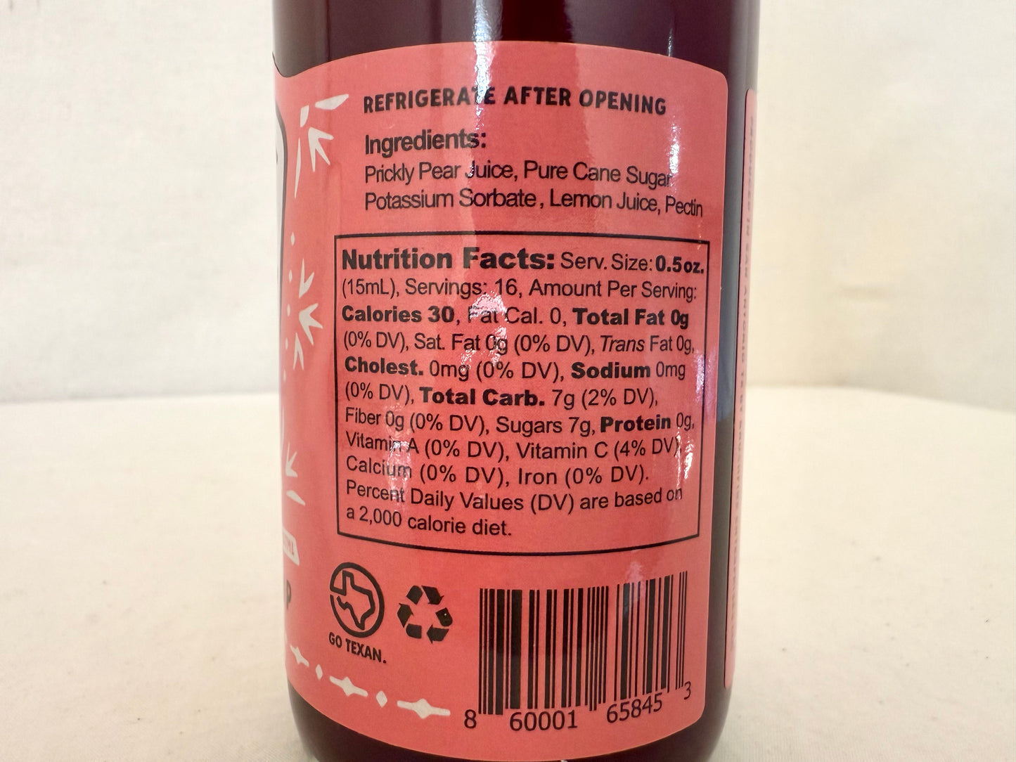 Prickly Pear Simple Syrup
