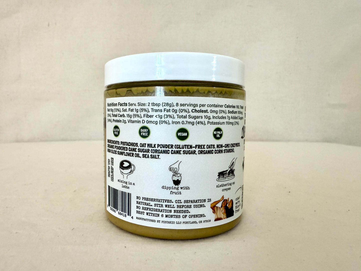 Pistakio Pistachio Spread