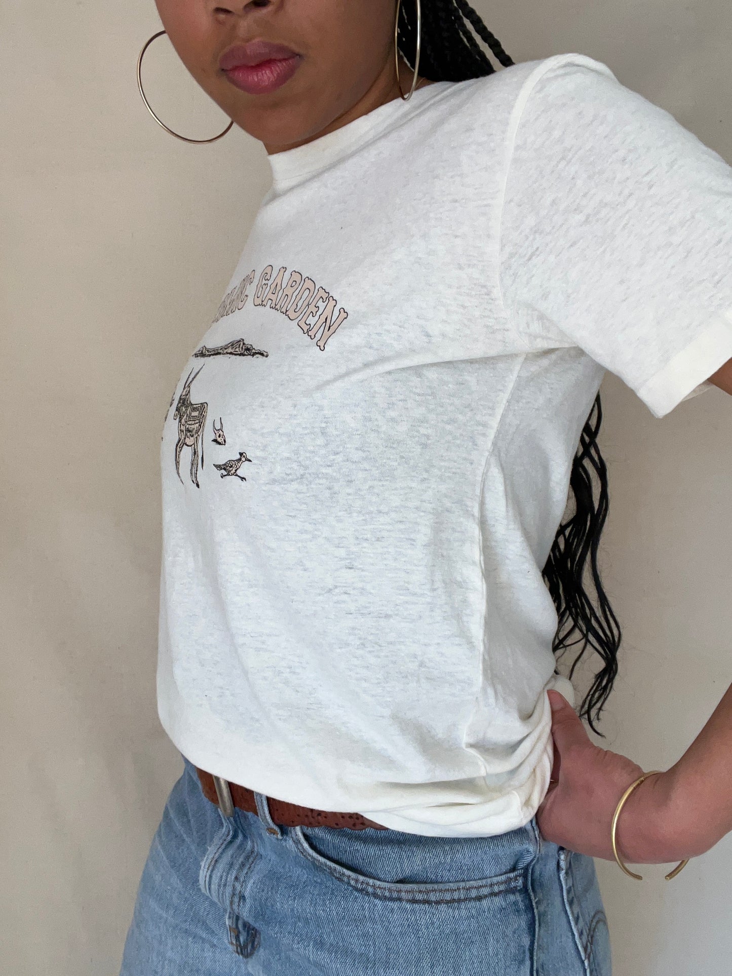 AG Unisex Donkey Tee White