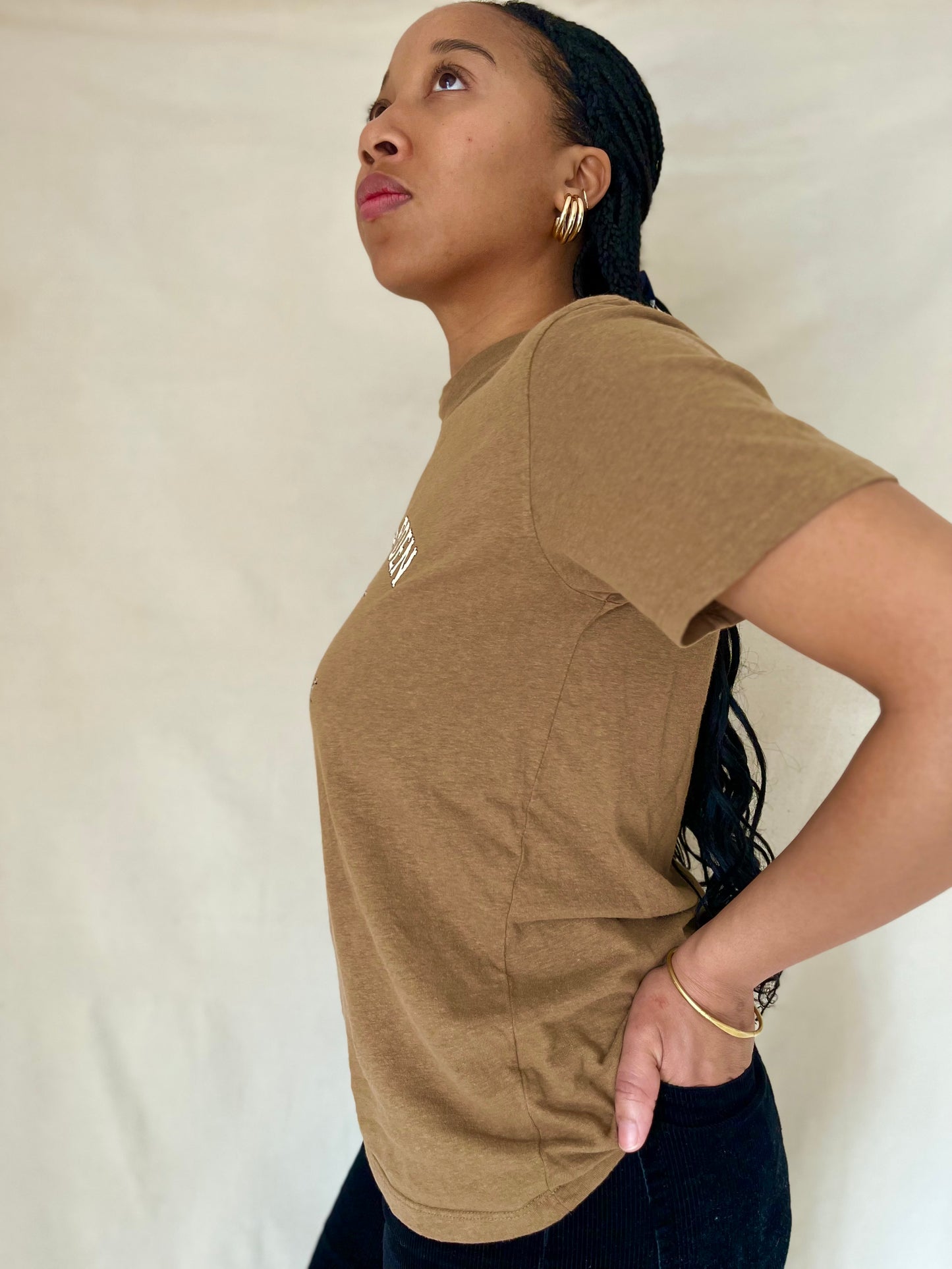 AG Unisex Donkey Tee Brown
