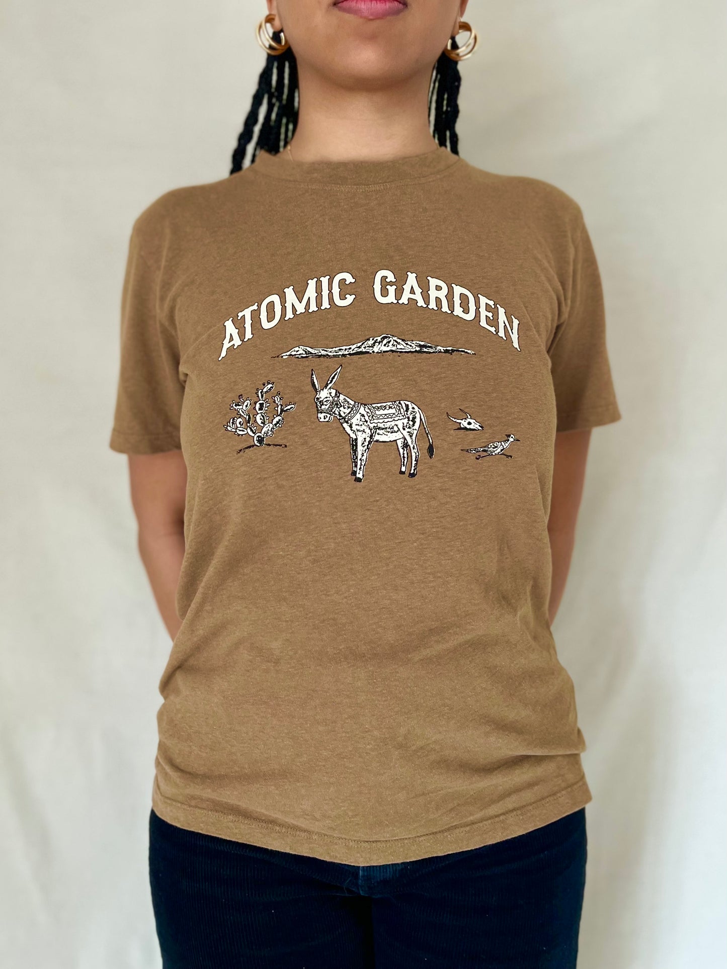 AG Unisex Donkey Tee Brown