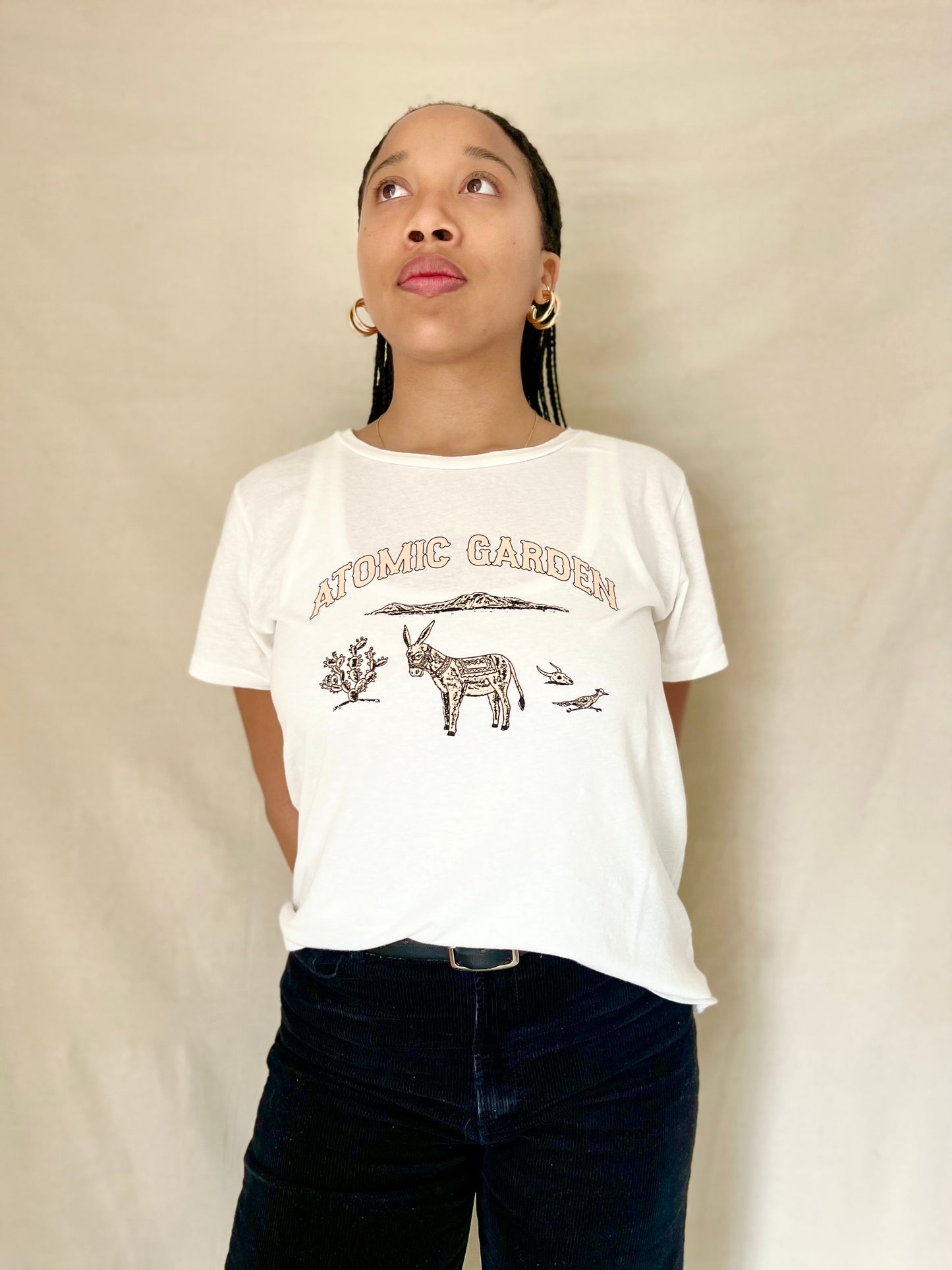 AG Donkey Tee White