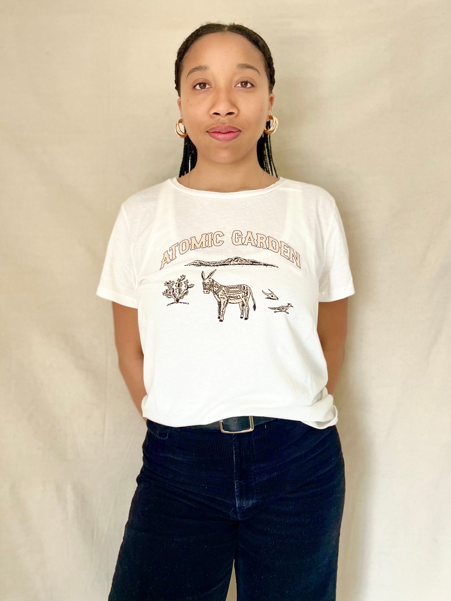 AG Donkey Tee White