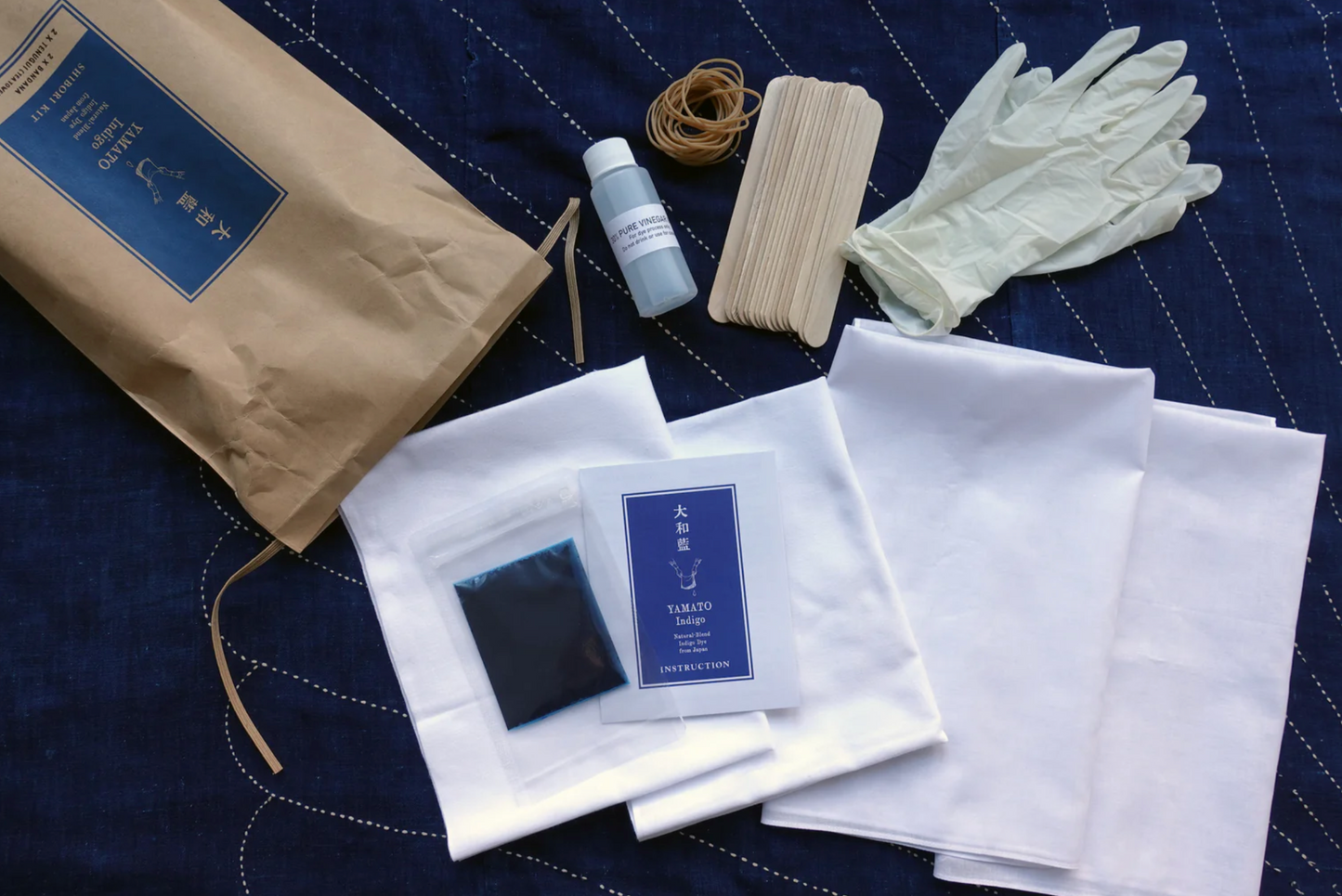 Indigo Dye Shibori Kit