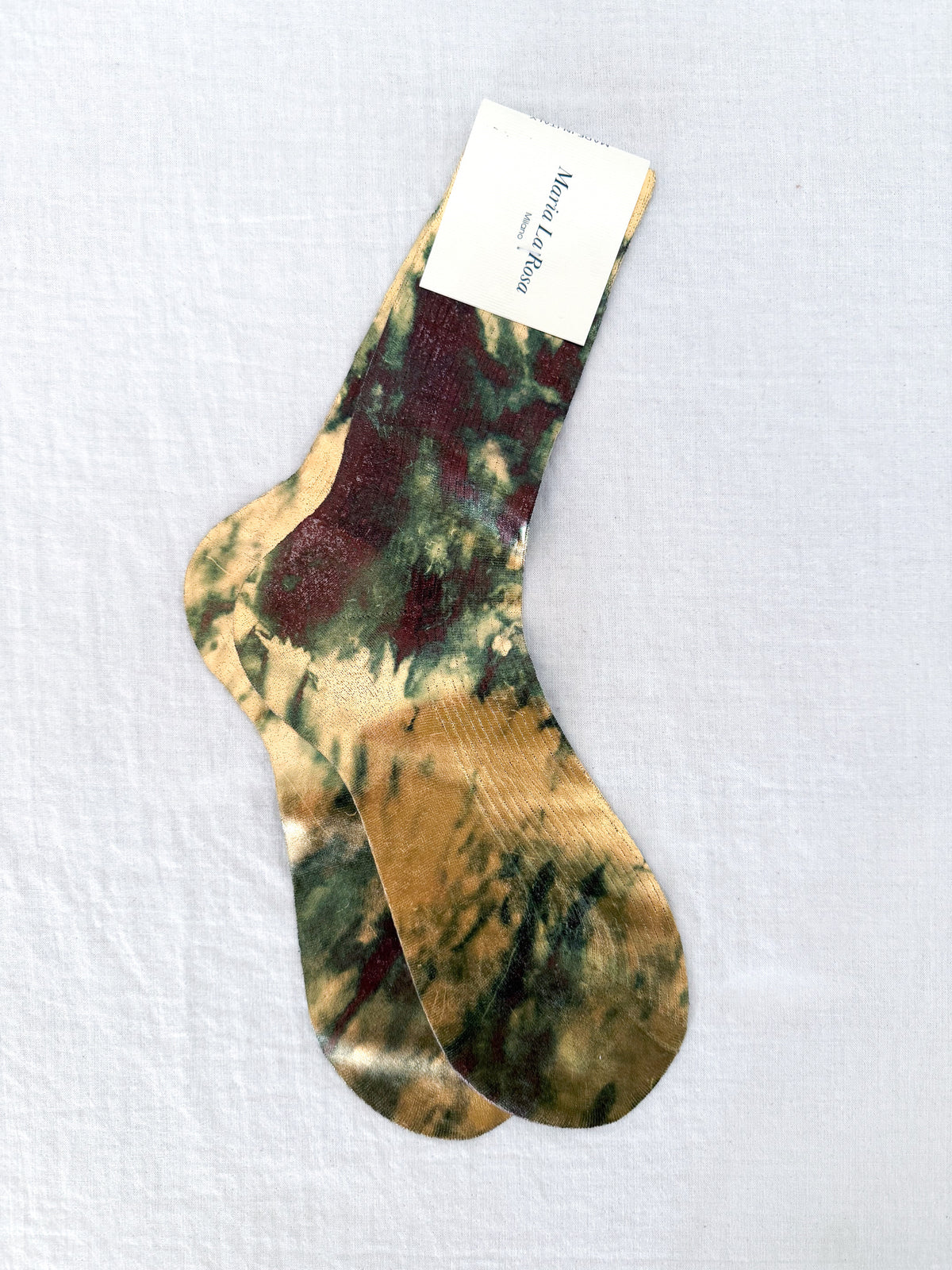 Metallic Silk Socks