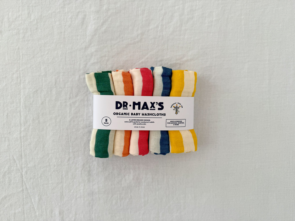 Organic Cotton Washcloth Sets