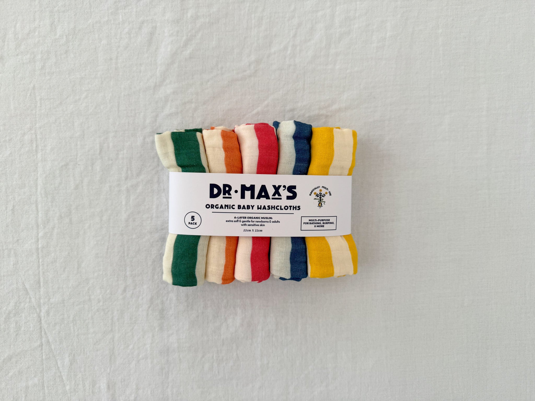 Organic Cotton Washcloth Sets