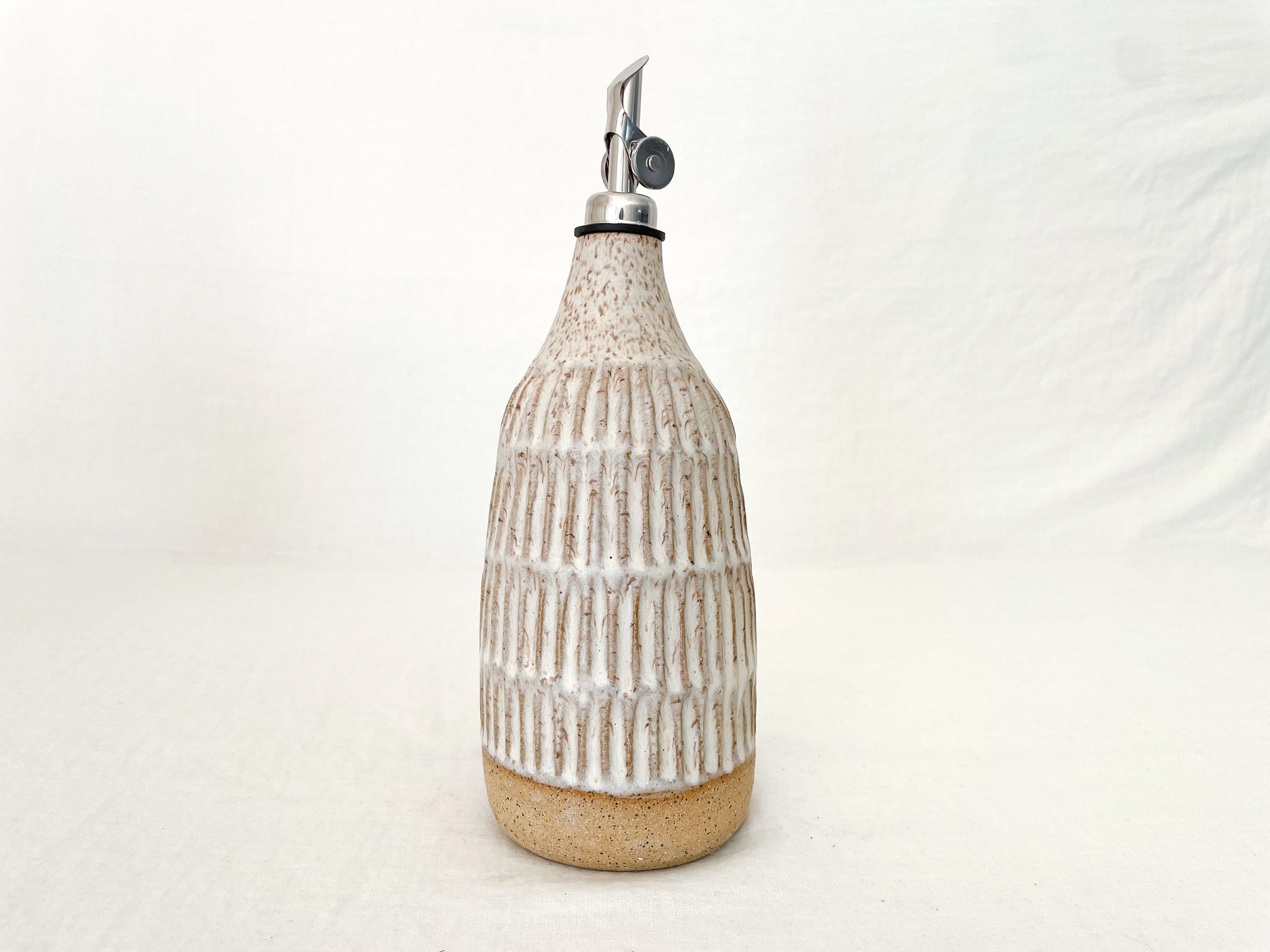 Etched Oil Cruet