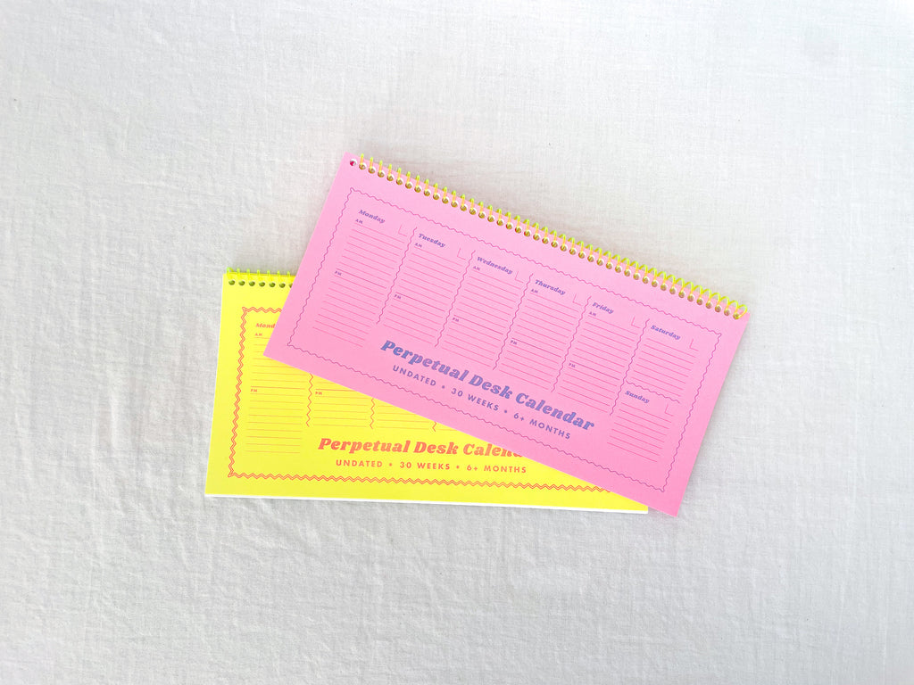 Perpetual Desk Calendar