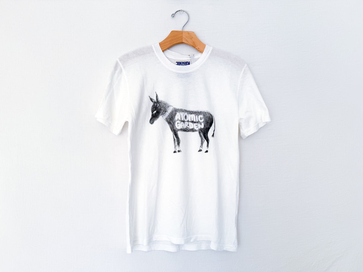 AG Drawn Donkey Basic Tee - White