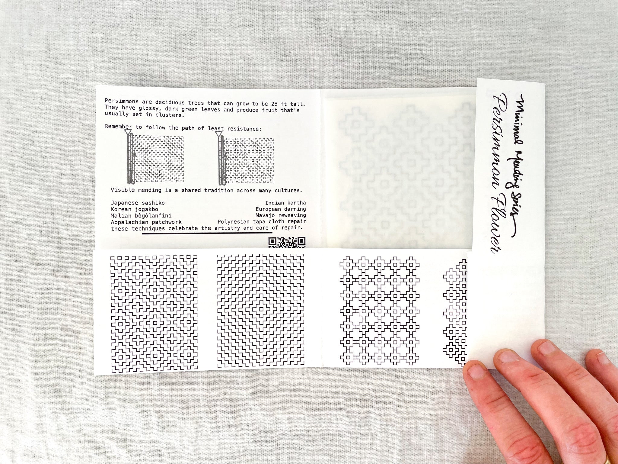 Clothing Mending Stitch Guides