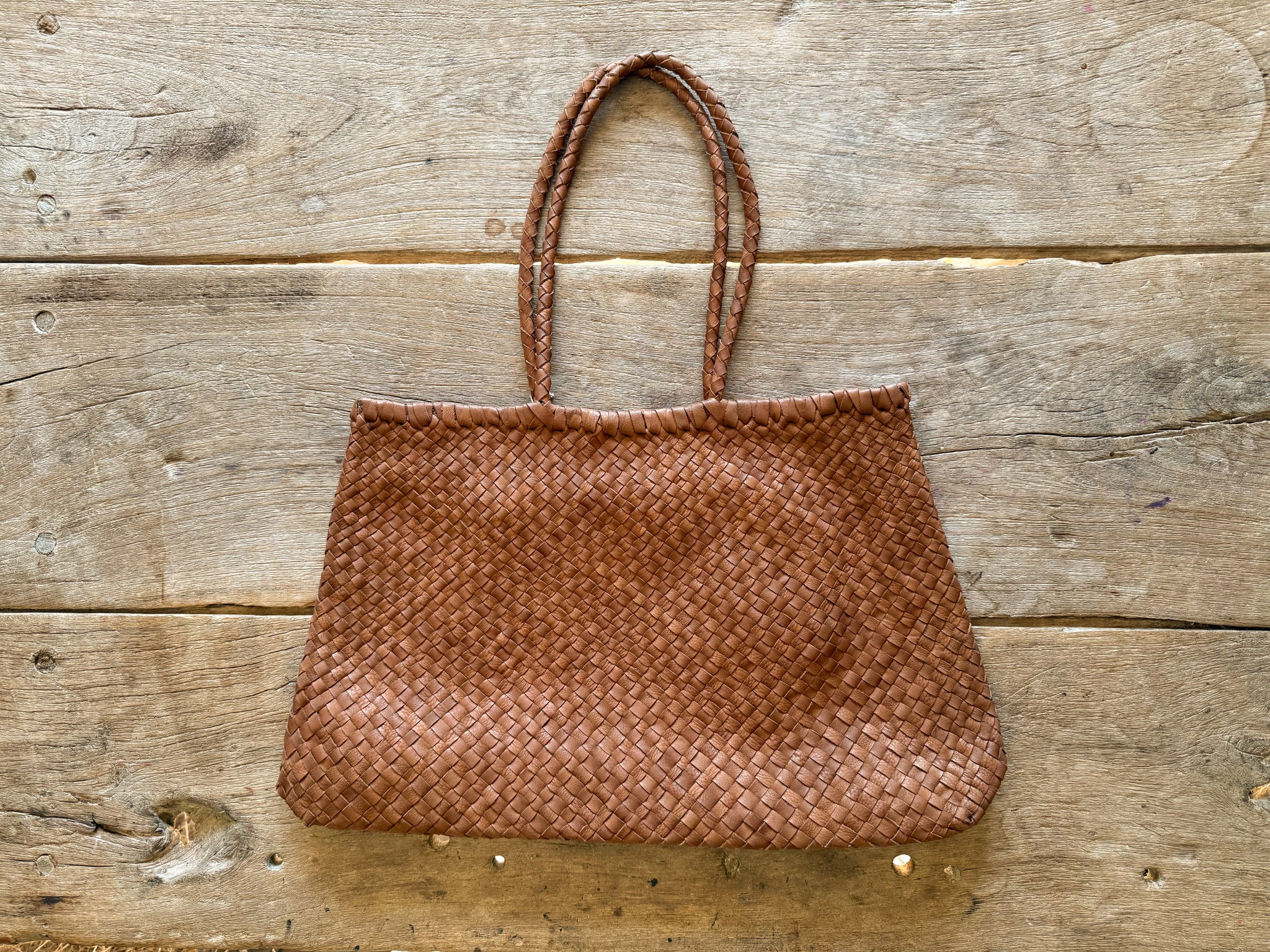Leather Tote Bag