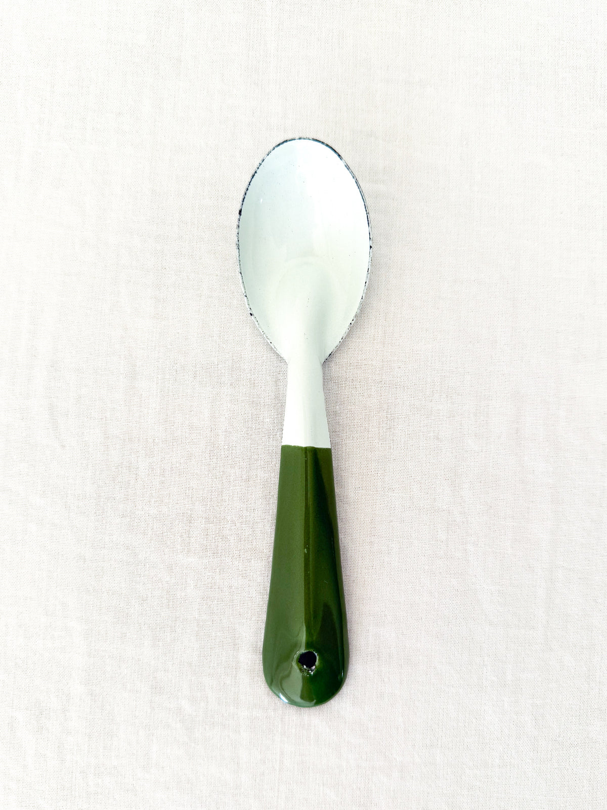 Two-Tone Enamel Spoons