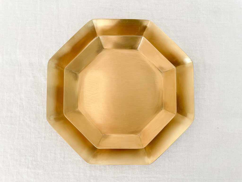 Brass Octagon Plate