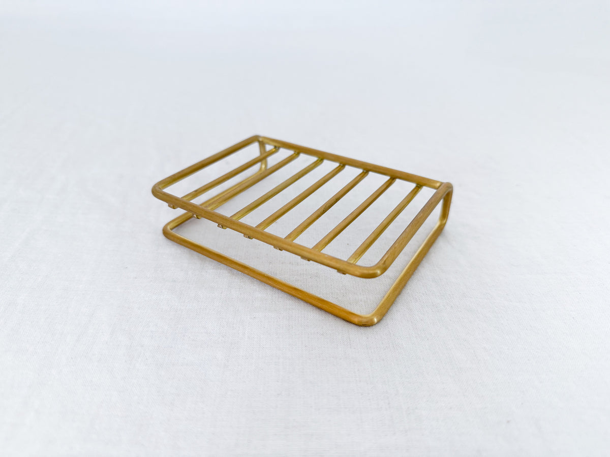 Brass Soap Stand
