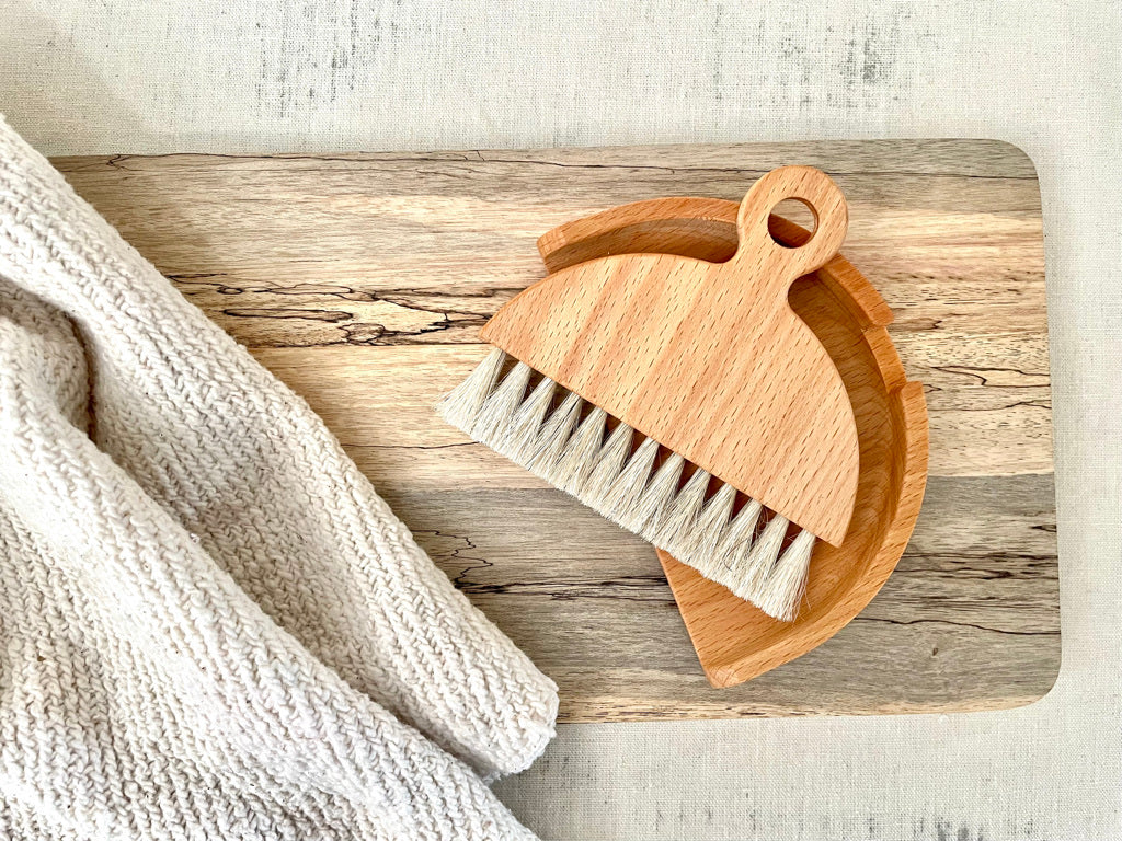 Table Brush + Dust Pan