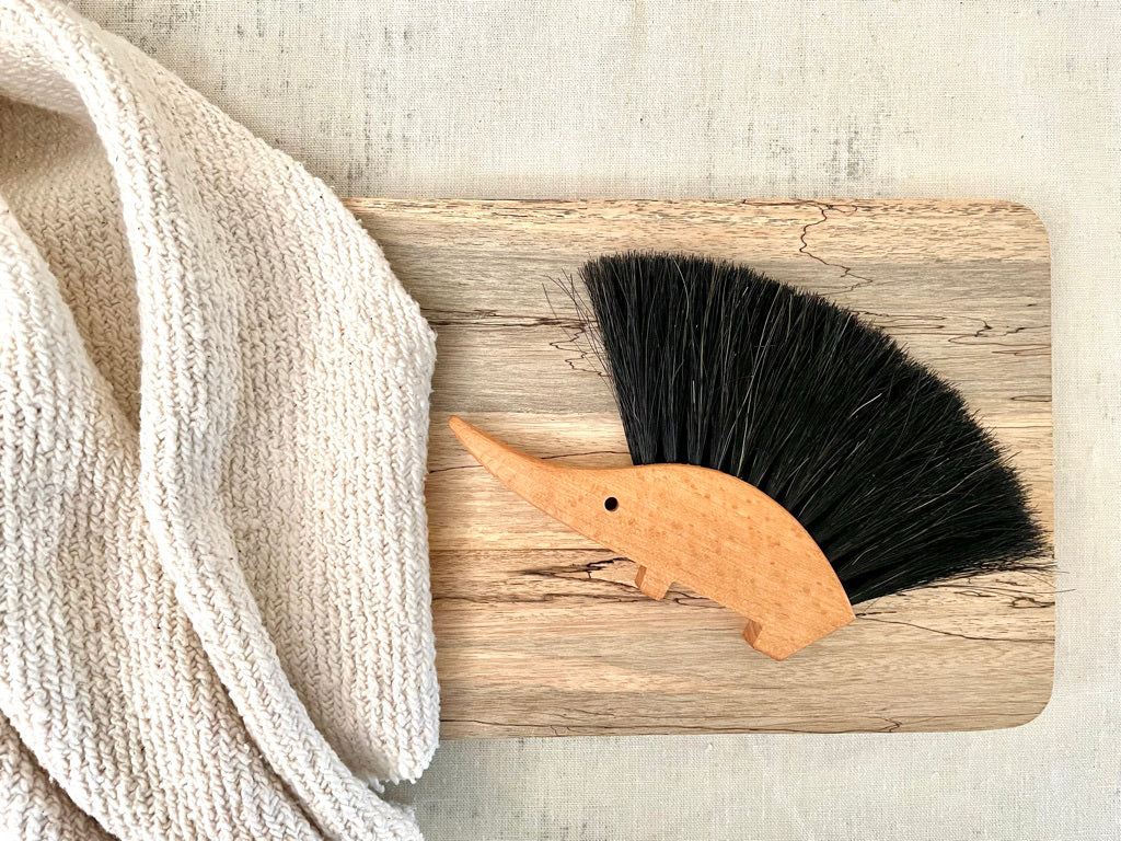 Hedgehog Table Brush