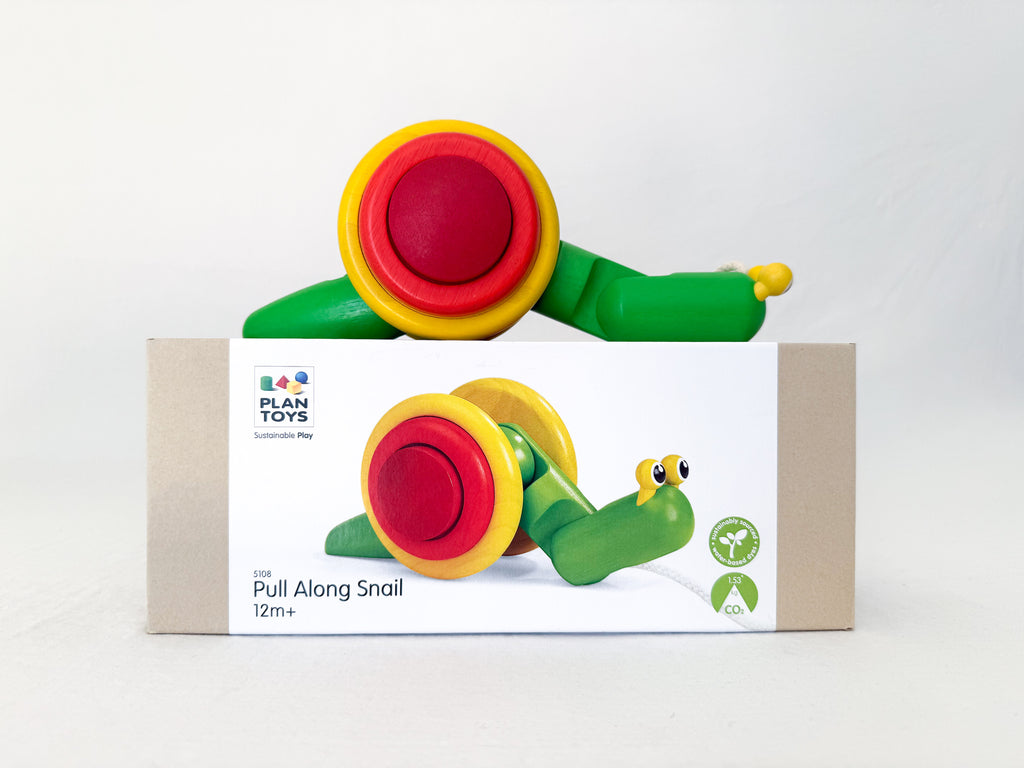 Pull-Along Snail
