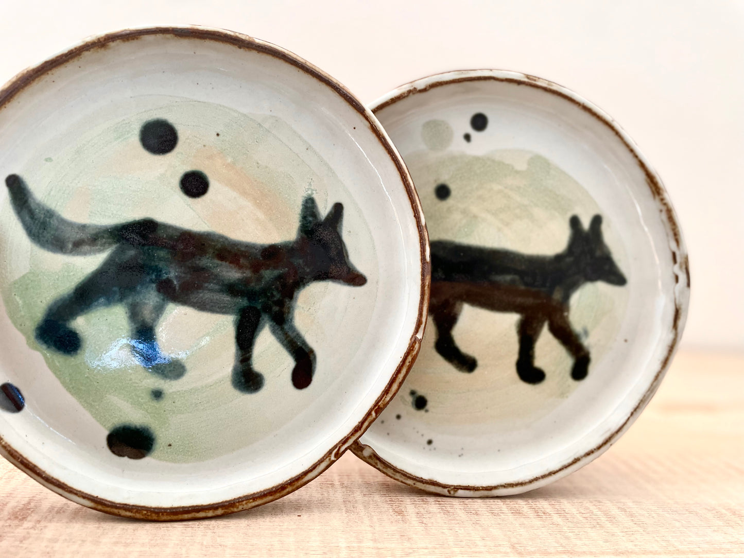 Jen King Coyote Plate