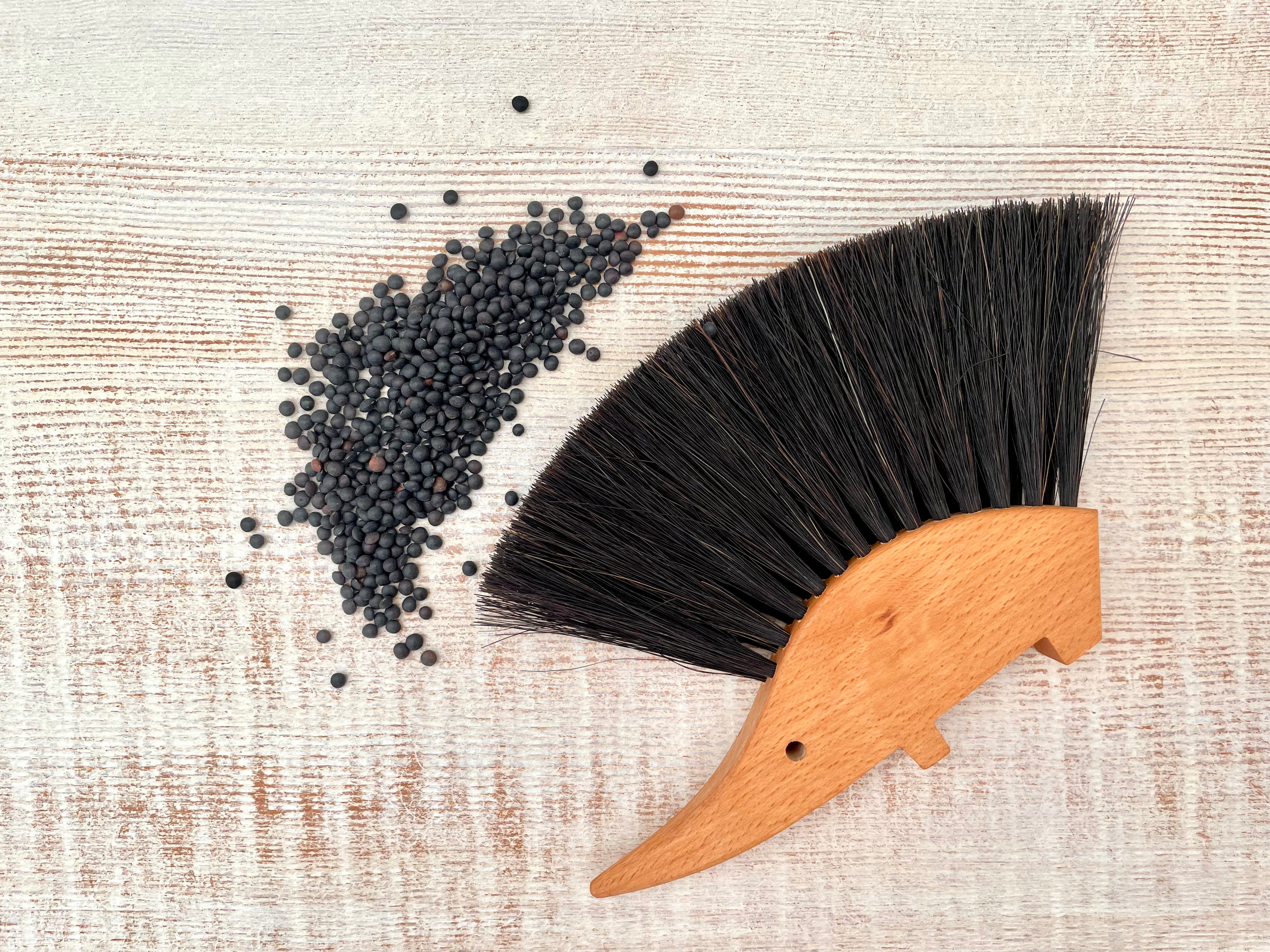 Hedgehog Table Brush