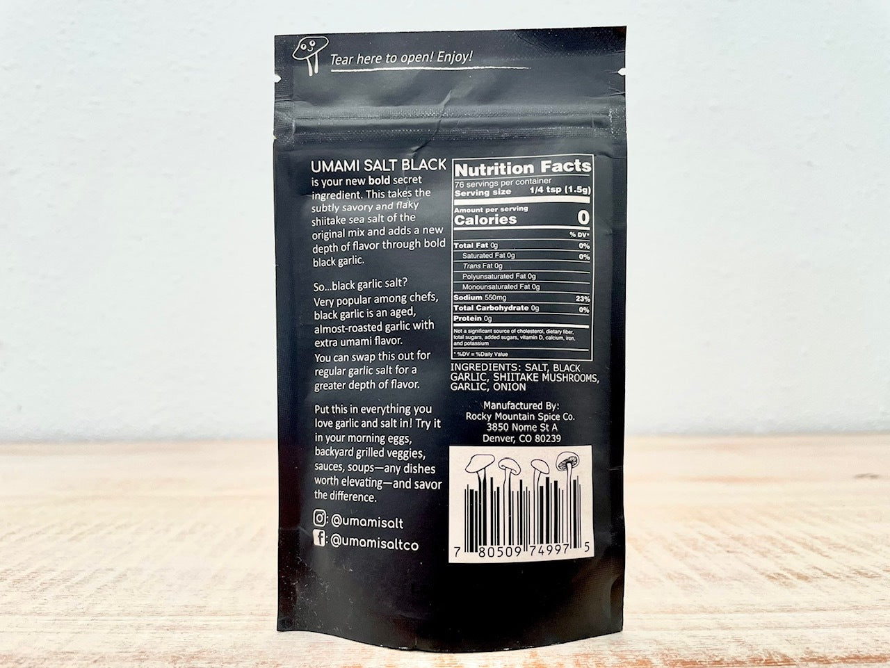 Umami Black Garlic Salt