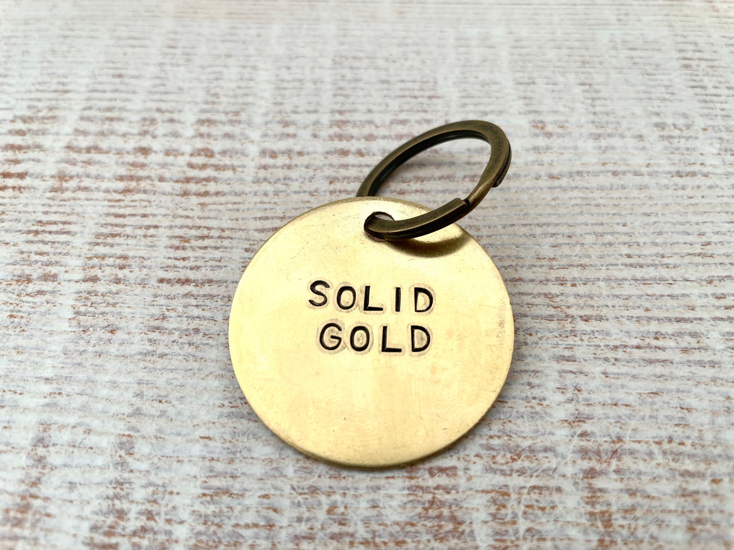 AG Brass Key Ring