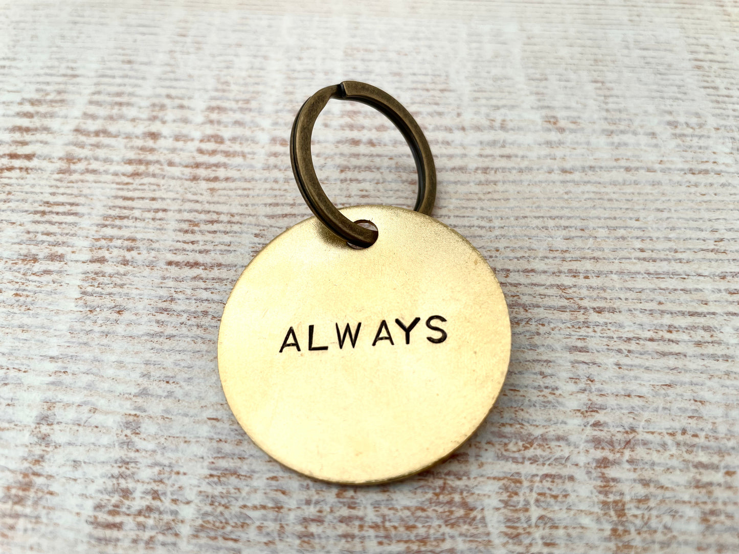 AG Brass Key Ring