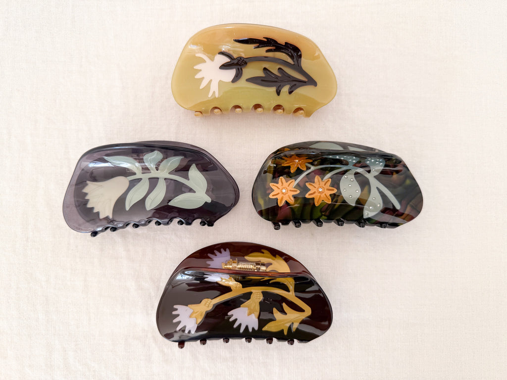 Botanical Hair Claws