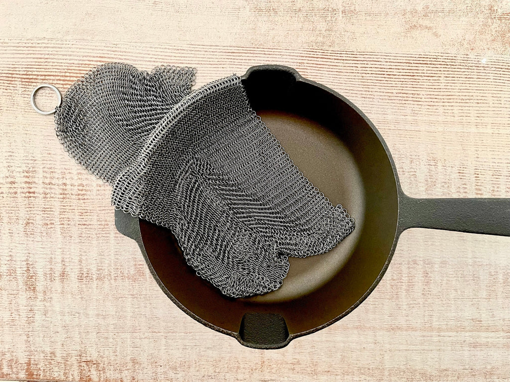 Cleaning Mesh for Cast Iron