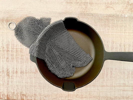 Cleaning Mesh for Cast Iron