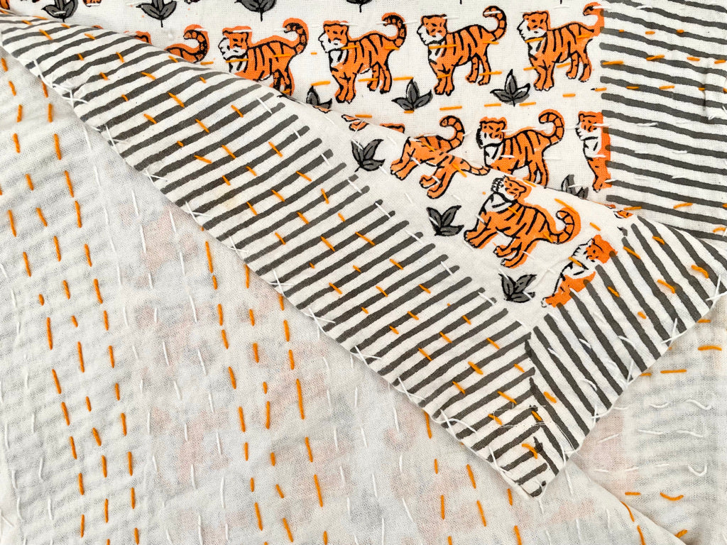 Tiger Baby Quilt