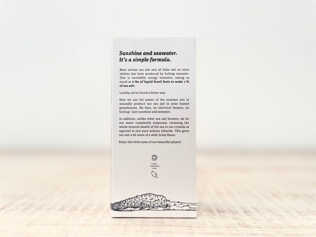 Solar Powered Sea Salt