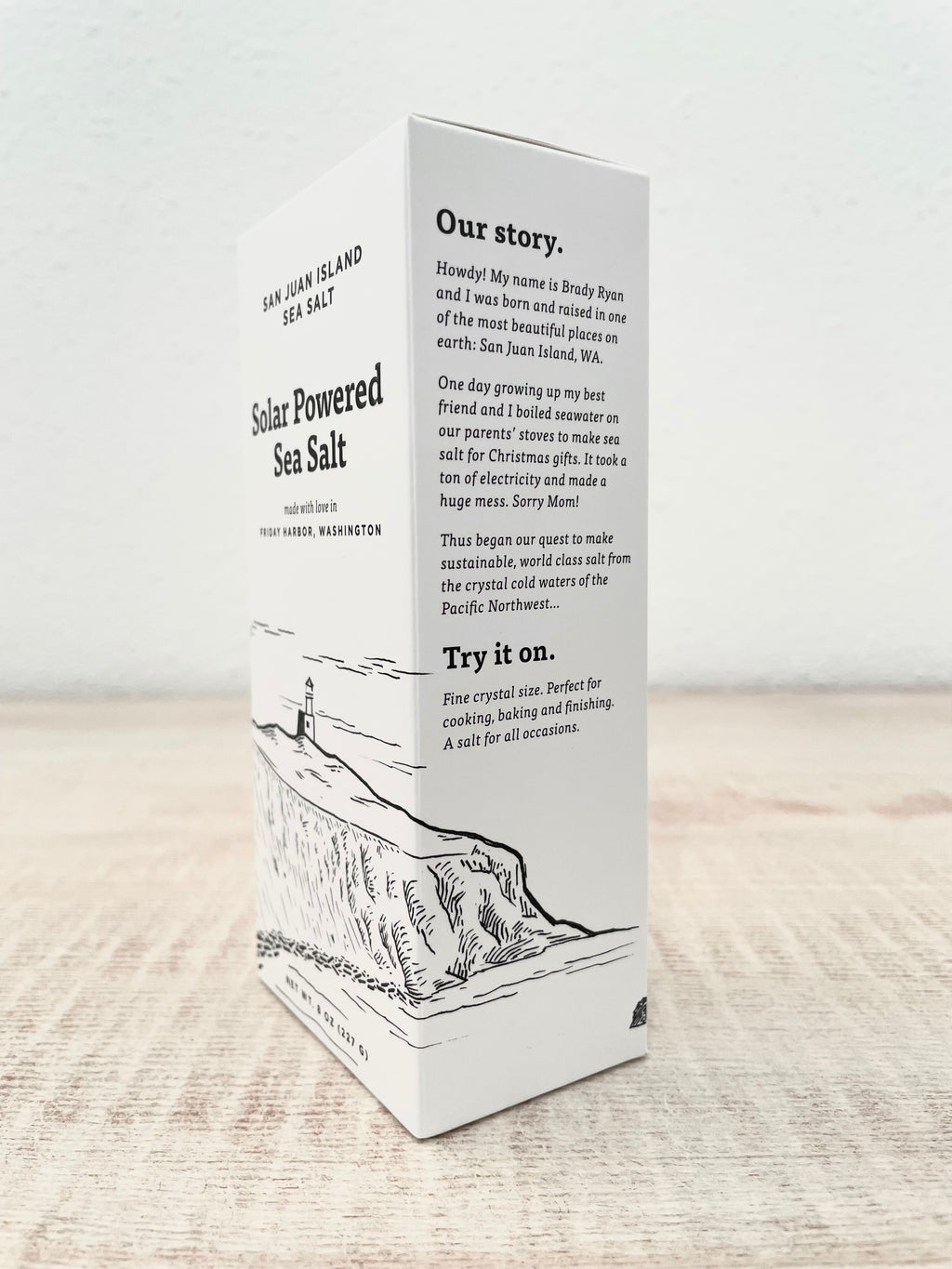 Solar Powered Sea Salt