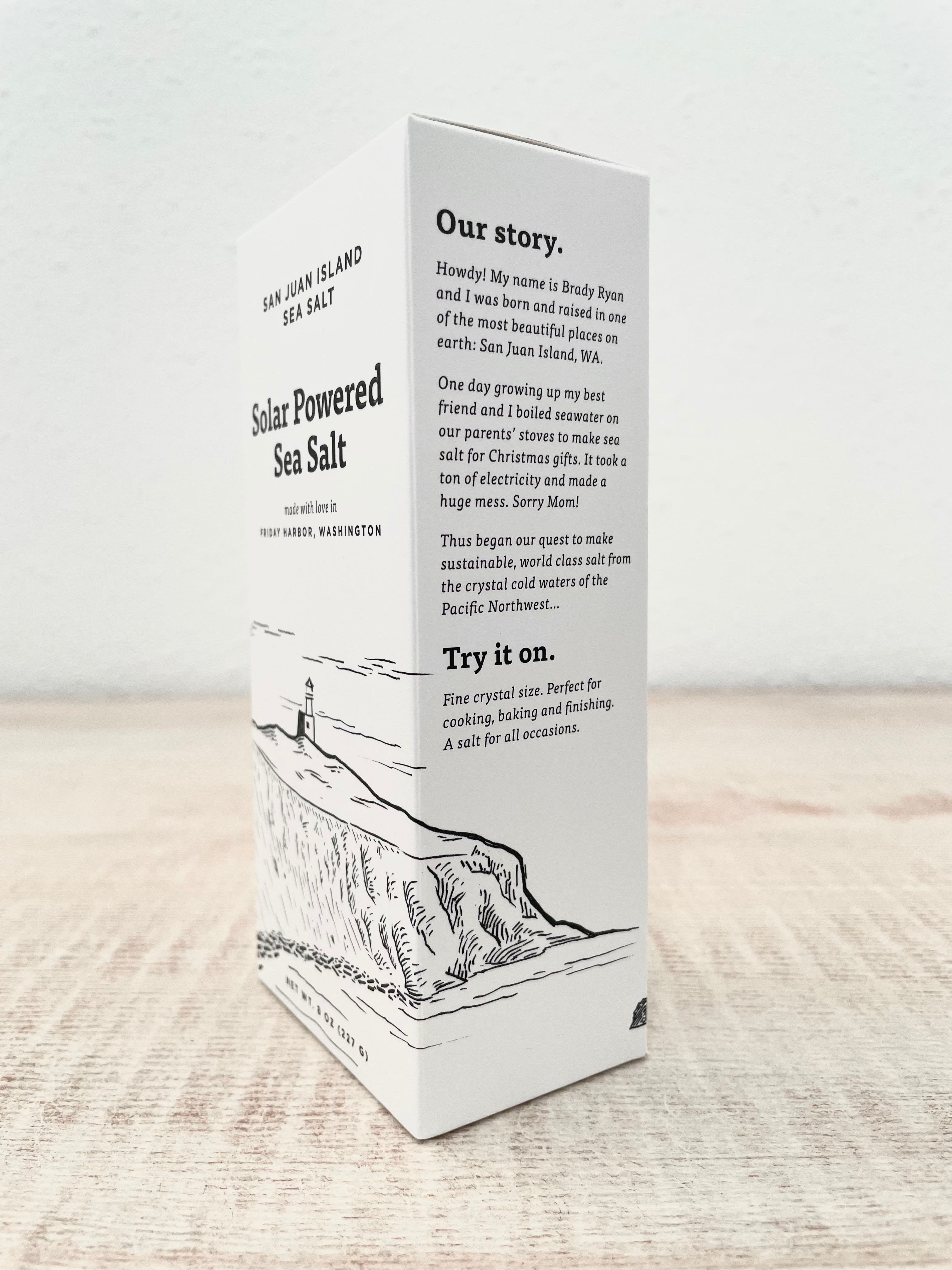 Solar Powered Sea Salt