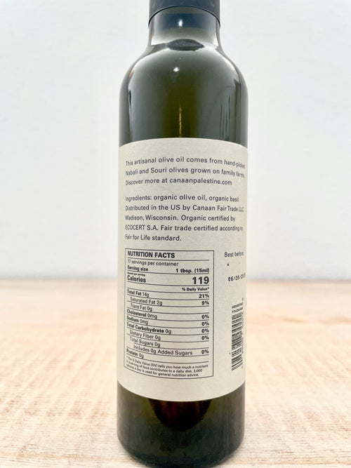 Basil Infused Olive Oil