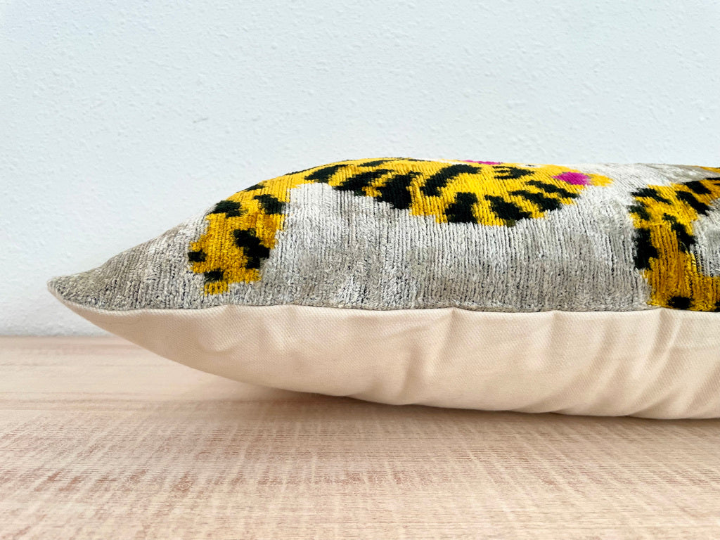 Atelier Ikat Tiger Pillow