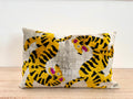 Velvet Tiger Pillow