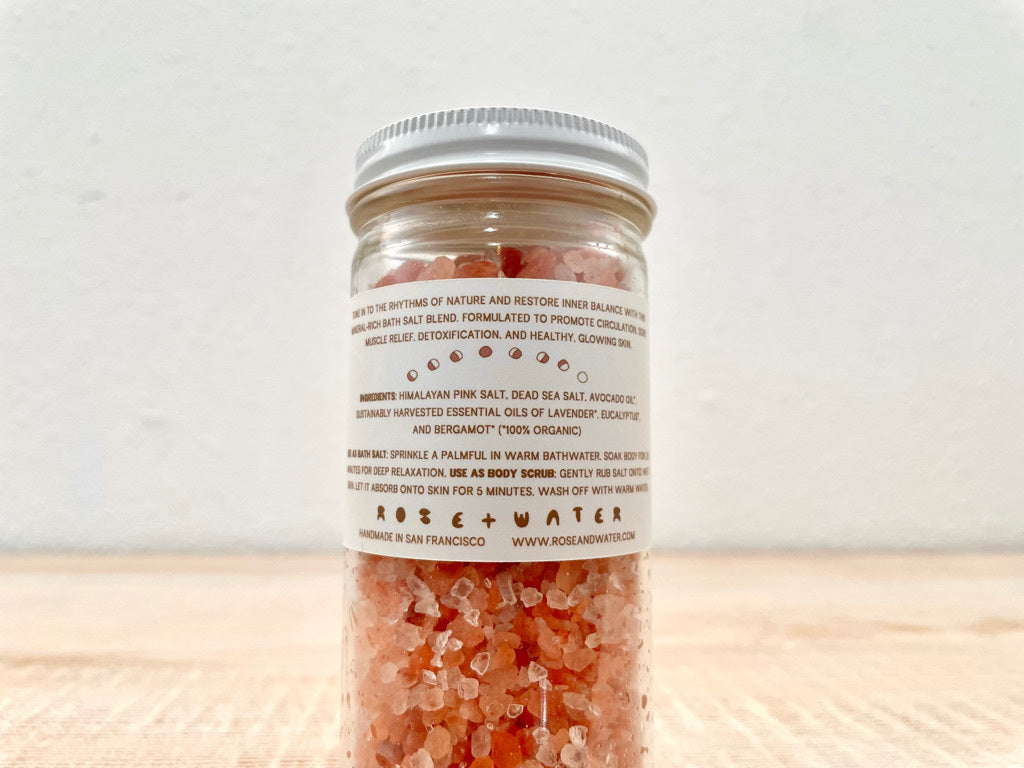 Rose + Water Bath Salts