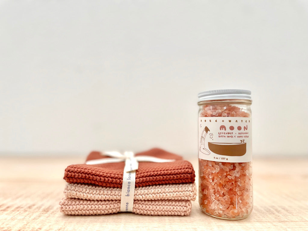 Rose + Water Bath Salts