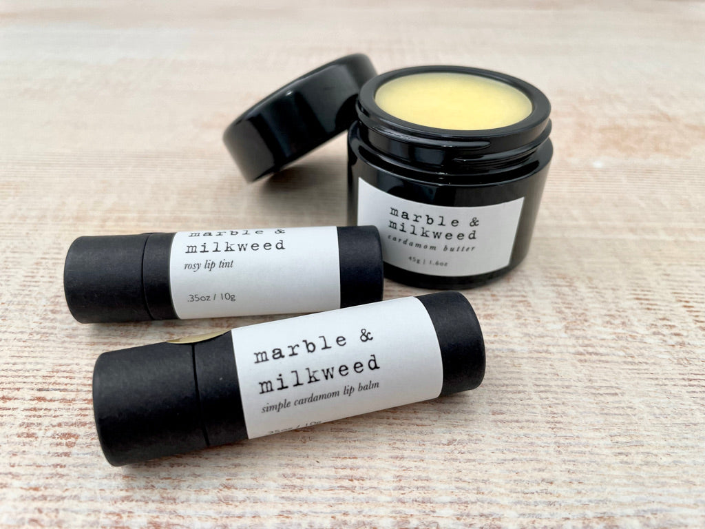 Marble & Milkweed Lip Balm